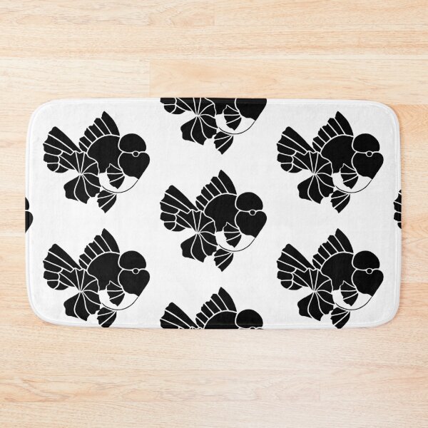 Item preview, Oranda Black and White Goldfish Logo 20 B2 designed and sold by Nosnah.