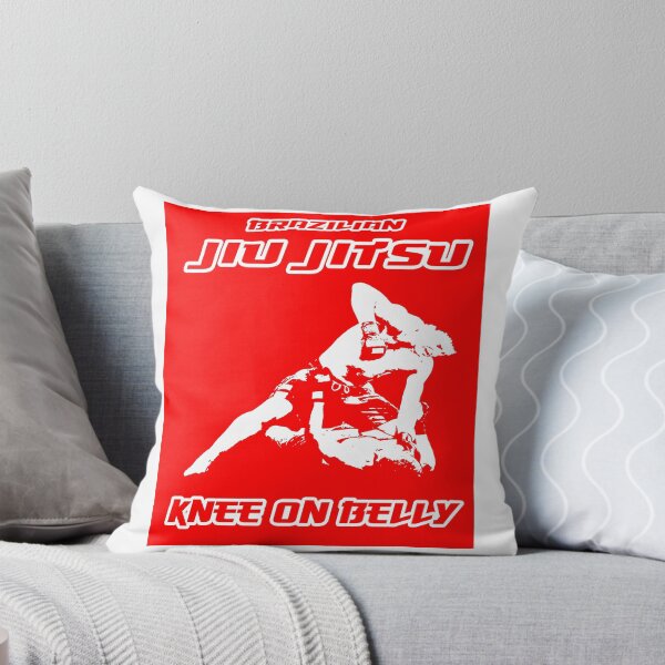 Item preview, Brazilian Jiu Jitsu Knee On Belly Red  designed and sold by yin888.