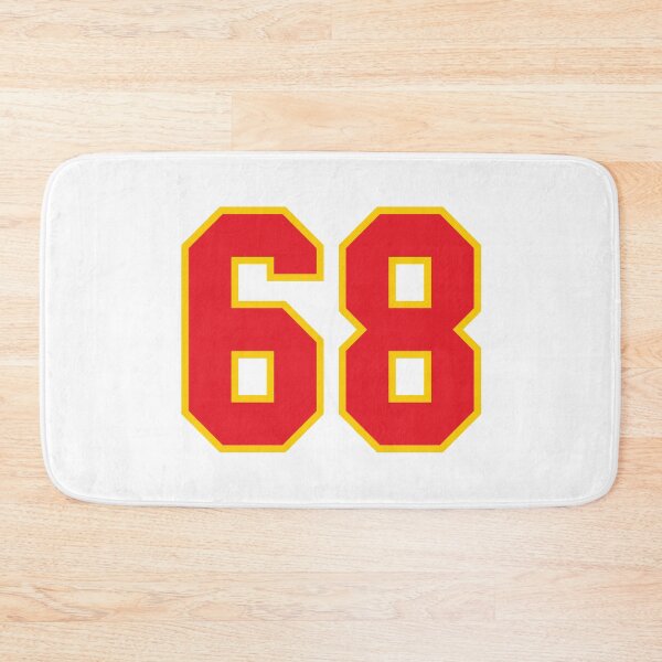 Item preview, 68 Jersey Number, Sixty Eight Red designed and sold by elhefe.
