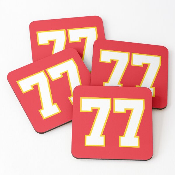 Item preview, Seventy Seven White Jersey Number 77 designed and sold by elhefe.