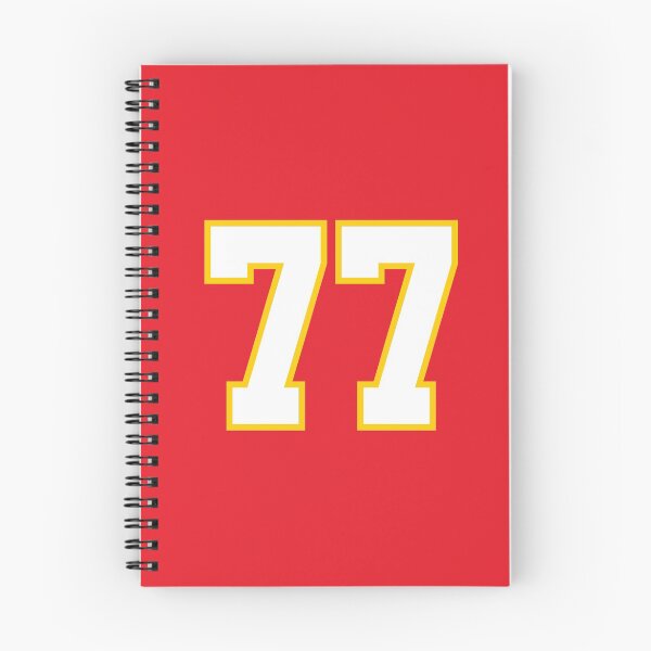 Artikelvorschau, Siebenundsiebzig White Jersey Nummer 77 entworfen und verkauft von elhefe.
