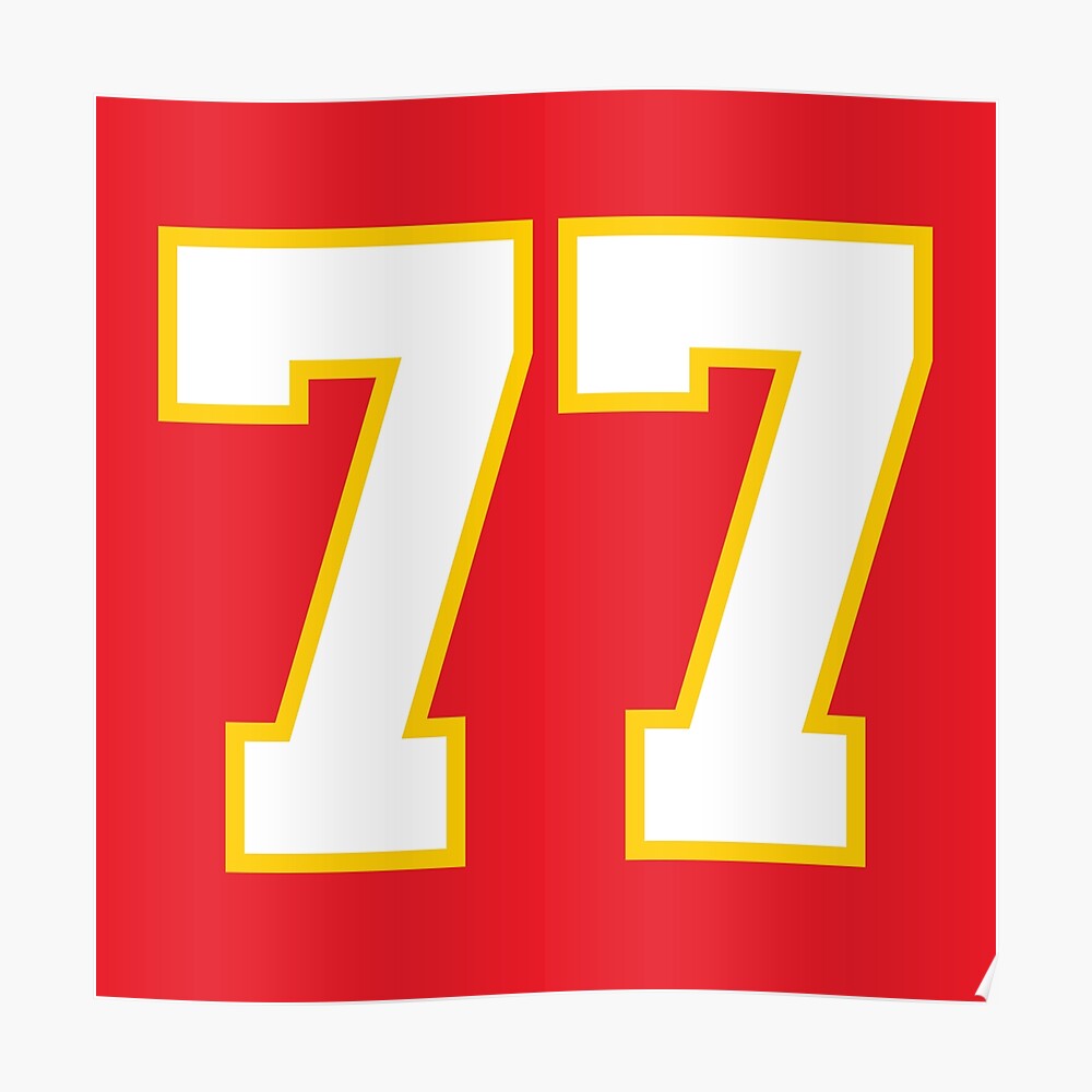 100 Days of 100 Jersey Numbers - 77