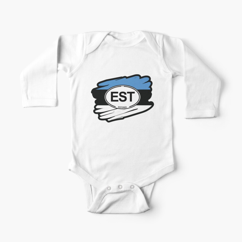 Item preview, Long Sleeve Baby One-Piece designed and sold by PrintChutney.