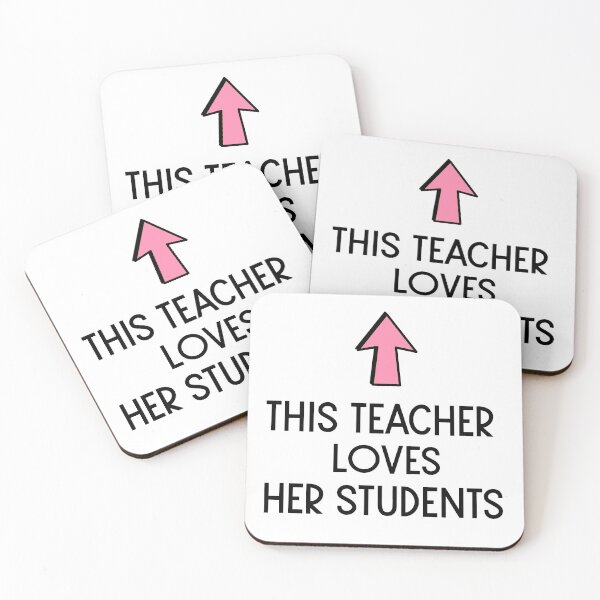 Item preview, This Teacher Loves Her Students designed and sold by jackknite.
