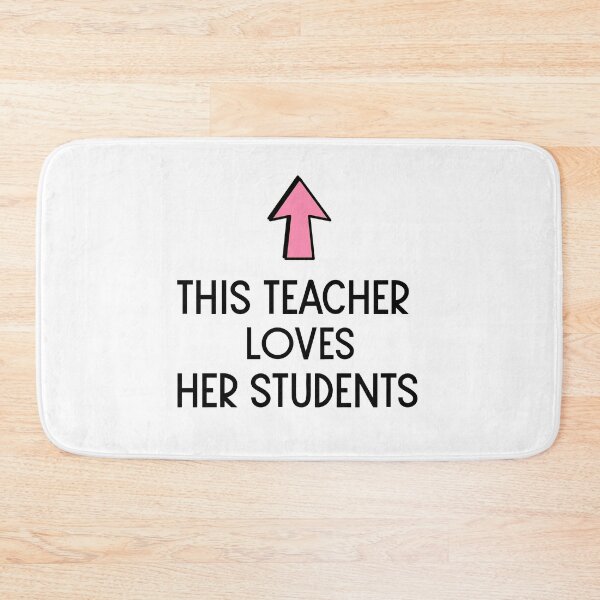 Item preview, This Teacher Loves Her Students designed and sold by jackknite.