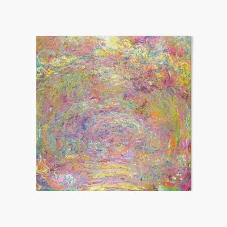 MONET. Pfad unter den Rosengittern. 1918-1924. Galeriedruck