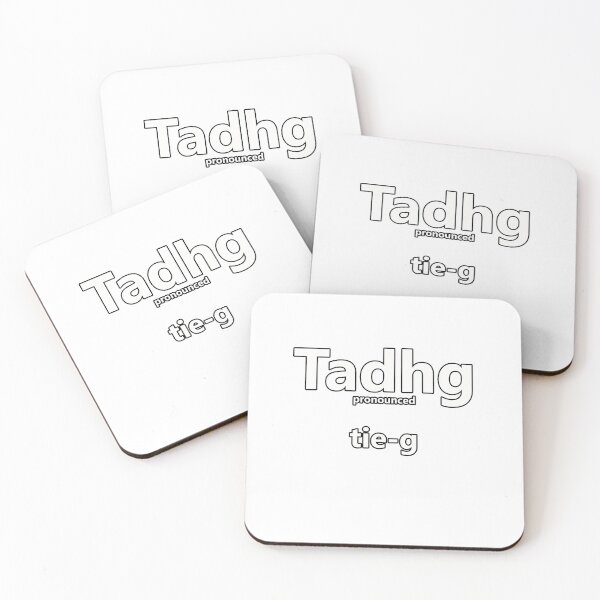 Item preview, Tadhg - how to pronounce this Irish boys name designed and sold by Caroline Brennan.