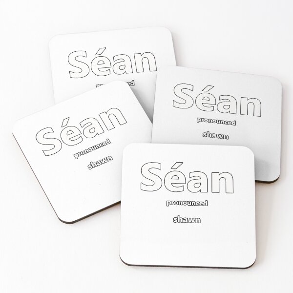 Item preview, Sean - how to pronounce this Irish boys name designed and sold by Caroline Brennan.