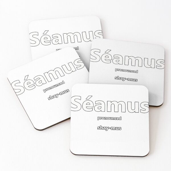 Item preview, Seamus - how to pronounce this Irish boys name designed and sold by Caroline Brennan.