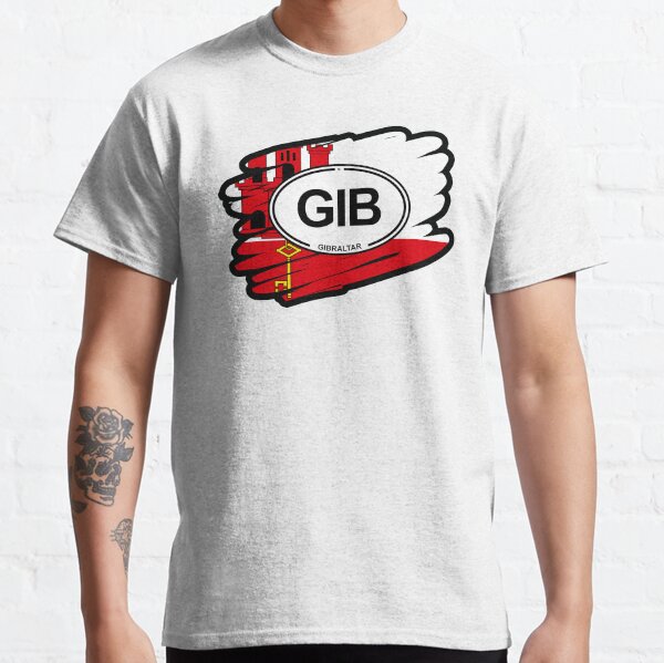 Gibraltar, Gibraltarian Flag Classic T-Shirt