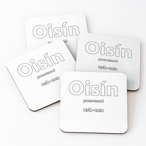 Item preview, Oisin - how to pronounce this Irish boys name designed and sold by Caroline Brennan.