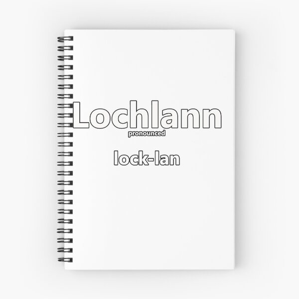 Item preview, Lochlann - how to pronounce this Irish boys name designed and sold by Caroline Brennan.