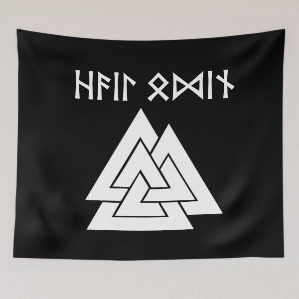 Item preview, Hail Odin - Valknut designed and sold by RUNICJOHN.