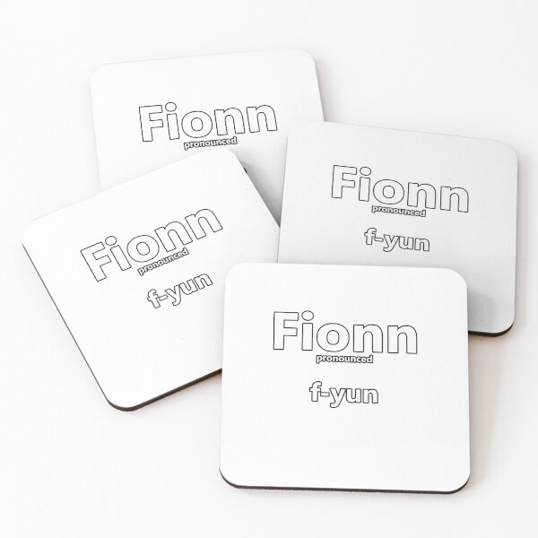Item preview, Fionn - how to pronounce this Irish boys name designed and sold by Caroline Brennan.