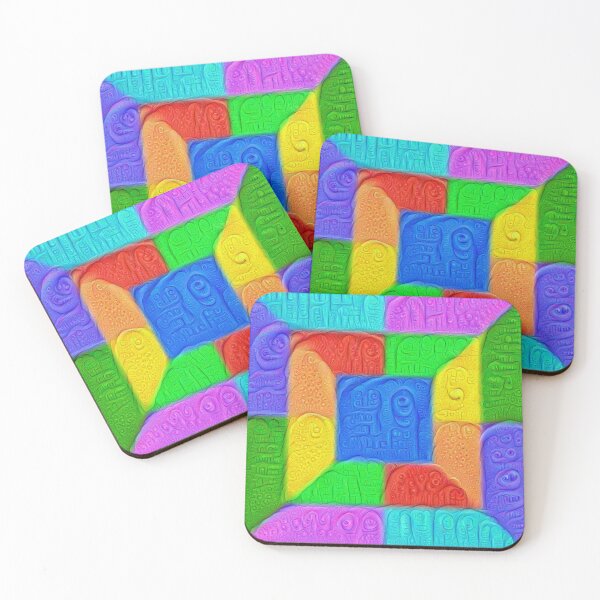 Item preview, DeepDream Color Squares Visual Areas color designed and sold by blackhalt.