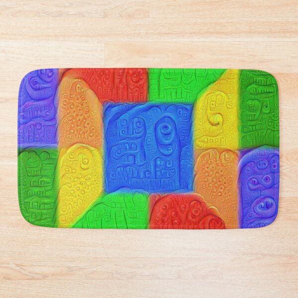 Item preview, DeepDream Color Squares Visual Areas color designed and sold by blackhalt.