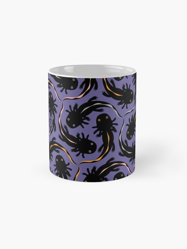 Alternate view of WE LOVE M.C. ESCHER style - Axolotl symmetrical pattern Mug