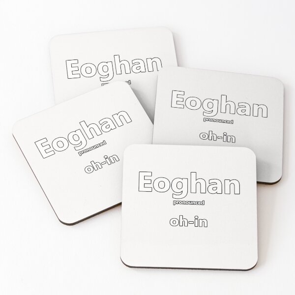 Item preview, Eoghan - how to pronounce this Irish boys name designed and sold by Caroline Brennan.