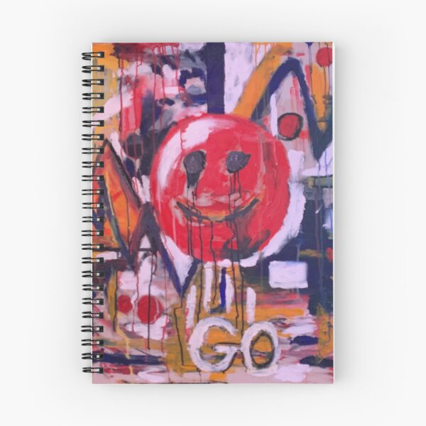 Item preview, happy loud abstract art designed and sold by SKETCHED OUT.