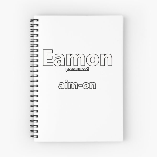 Item preview, Eamon - how to pronounce this Irish boys name designed and sold by Caroline Brennan.