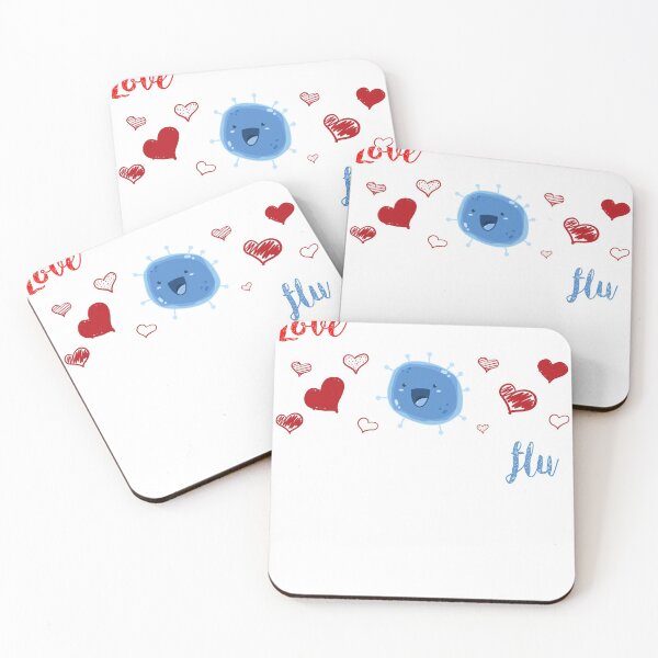 Item preview, Love Is In The Air But So Is The Flu! designed and sold by funnyteeshirts.