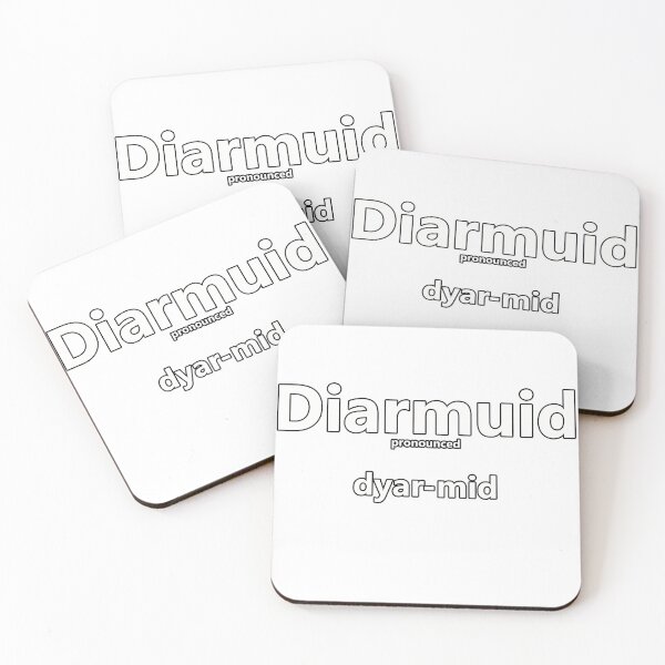 Item preview, Diarmuid how to pronounce this Irish boys name designed and sold by Caroline Brennan.