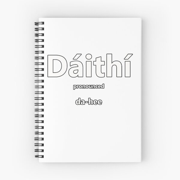 Item preview, Daithi how to pronounce this Irish boys name designed and sold by Caroline Brennan.