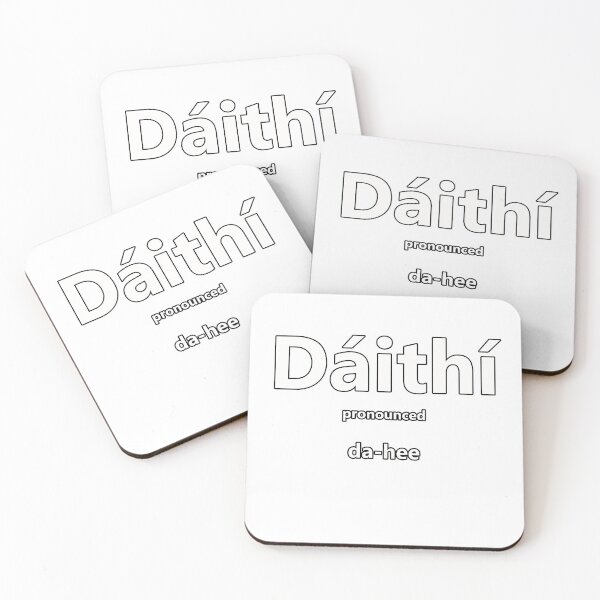 Item preview, Daithi how to pronounce this Irish boys name designed and sold by Caroline Brennan.
