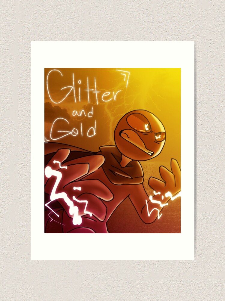 "Glitter and Gold ⚜️ " Art Print for Sale by RemberYT Redbubble