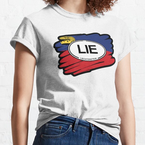 Liechtenstein, Liechtensteinian Flag Classic T-Shirt