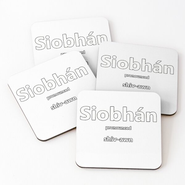 Item preview, Siobhan - how to pronounce this Irish girls name designed and sold by Caroline Brennan.