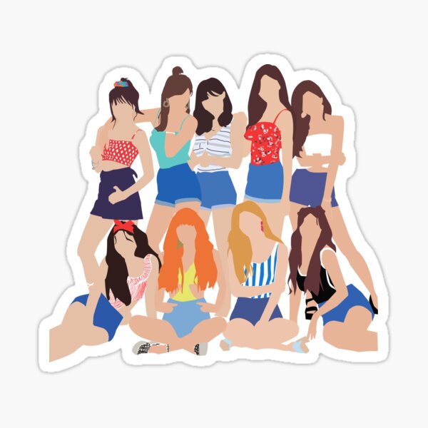 Twice Stickers For Sale Redbubble