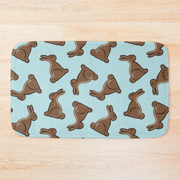 Item preview, Chocolate Easter Bunnies - blue designed and sold by littlearrow.