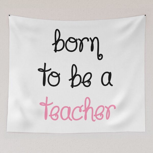 Item preview, Born to be a Teacher designed and sold by jackknite.