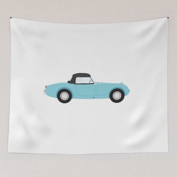 Item preview, Austin Healey Sprite MK1 'Frogeye/Bugeye' Sports Classic Car (Blue) with Hardtop designed and sold by JHMimaging.