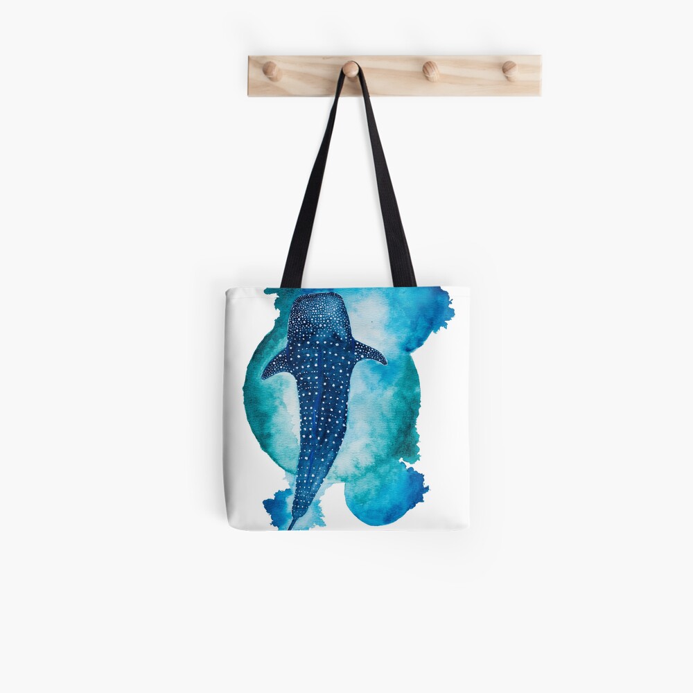 Blue Mount Rainier Tote Bag, Seattle Themed Premium Art Washable Resua –  alicechanart