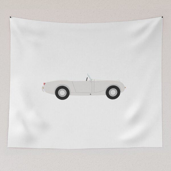 Item preview, Austin Healey Sprite MK1 'Frogeye/Bugeye' Sports Classic Car (Old English White)  designed and sold by JHMimaging.