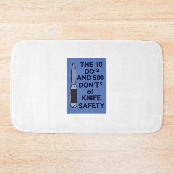 Item preview, Simpsons - The 10 Do's and 500 Don'ts of Knife Safety designed and sold by VeridissQuo.