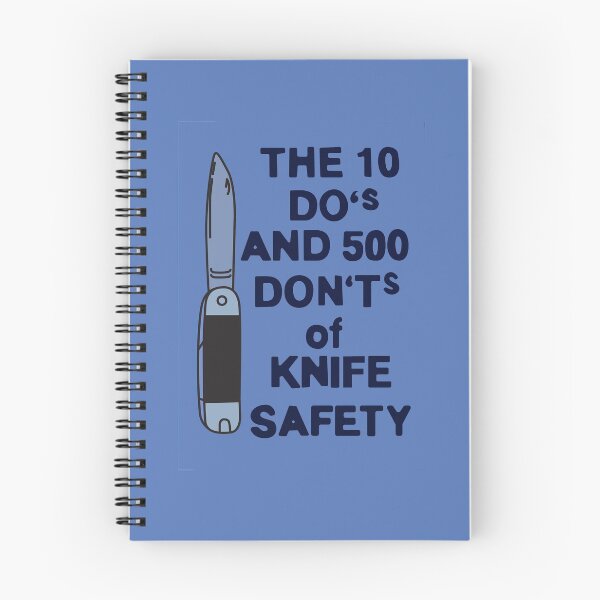 Item preview, Simpsons - The 10 Do's and 500 Don'ts of Knife Safety designed and sold by VeridissQuo.