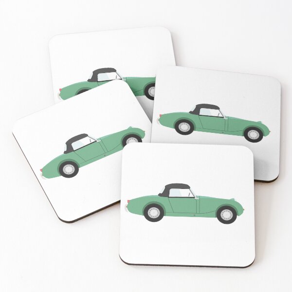 Item preview, Austin Healey Sprite MK1 'Frogeye/Bugeye' Sports Classic Car (Leaf Green) with Hardtop designed and sold by JHMimaging.