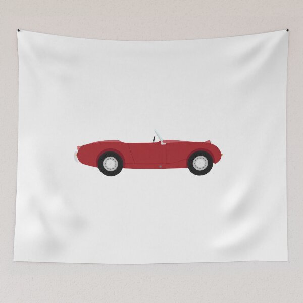 Item preview, Austin Healey Sprite MK1 'Frogeye/Bugeye' Sports Classic Car (Cherry Red)  designed and sold by JHMimaging.