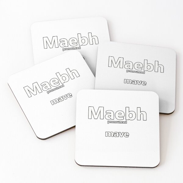 Item preview, Maebh - ow to pronounce this Irish girls name designed and sold by Caroline Brennan.