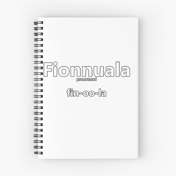 Item preview, Fionnuala - how to pronounce this Irish girls name  designed and sold by Caroline Brennan.