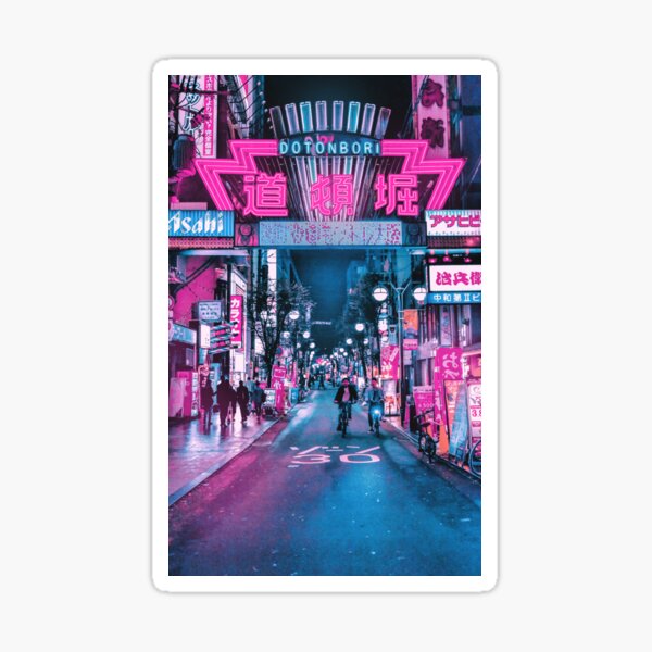 Neon tokyo street