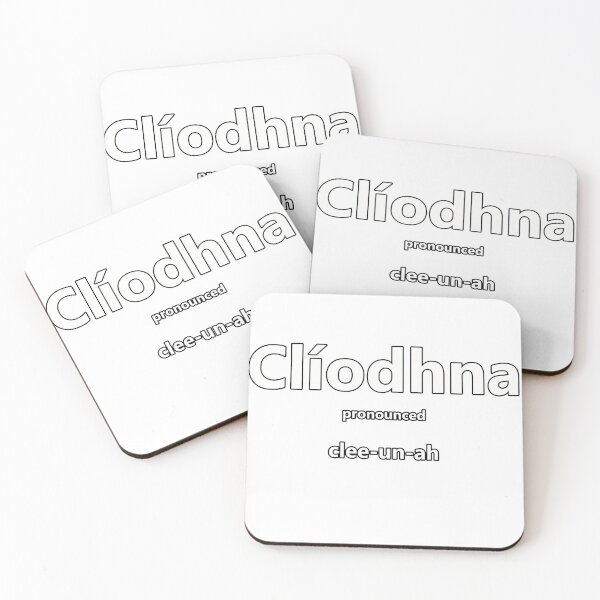 Item preview, Cliodhna - how to pronounce the Irish girls name designed and sold by Caroline Brennan.