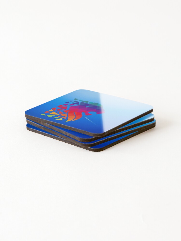 Thumbnail 4 of 5, Coasters (Set of 4), Tiger designed and sold by Raju2018.