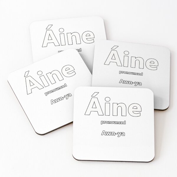 Item preview, Aine - how to pronounce this Irish girls name designed and sold by Caroline Brennan.