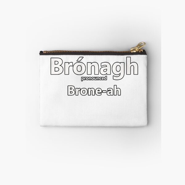 Item preview, Brónagh - how to pronounce the Irish girls name designed and sold by Caroline Brennan.