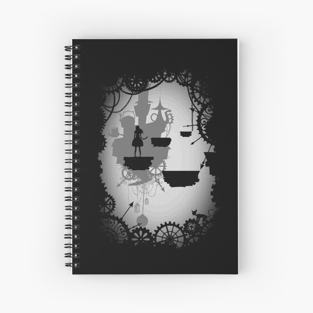 Alice in Limbo Spiral Notebook