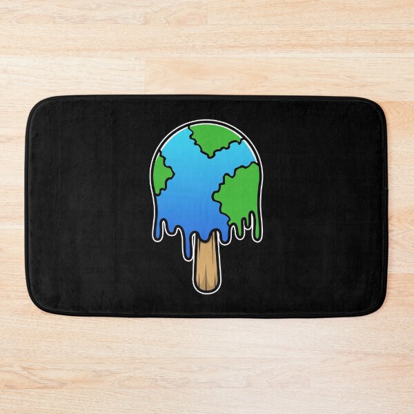 Item preview, melting ice cream globe designed and sold by OVMEngemann.